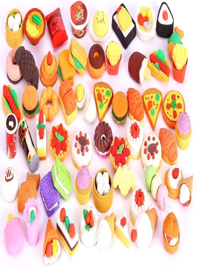 INNPOLE Mini Resin Food Toys Decoration Mixed Model Making Miniature Random Imitation Cup Dessert Pastry Cake Topper Dollhouse Small Ornaments Food Toys Accessories New Pattern. (30)